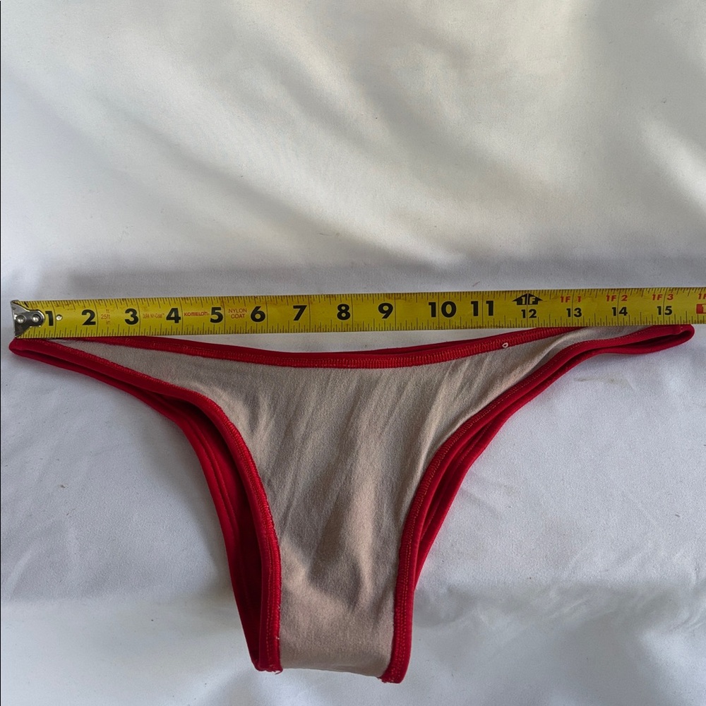 VINTAGE 1980’s BRAZILIAN THONG BIKINI SET - MULTICOLOR G/L - Picture 8 of 11